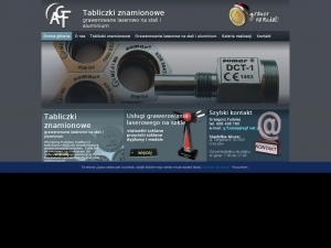 Tabliczki grawerowane w ofercie firmy Fudalej